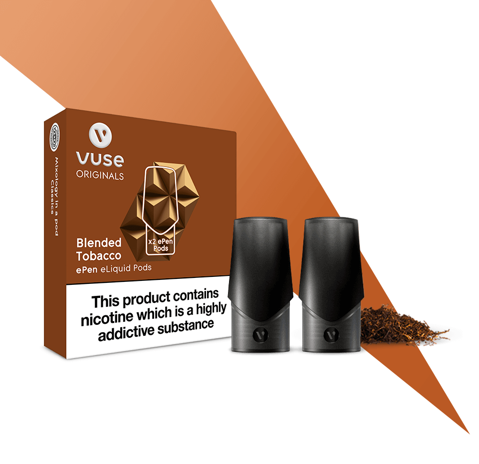 Blended Tobacco E Liquid Pods Vape Pods Vuse Uk