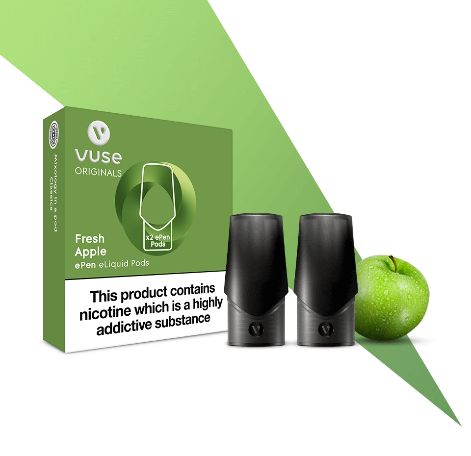 Fresh Apple e-Liquid Pods | Vape Pods | Vuse UK