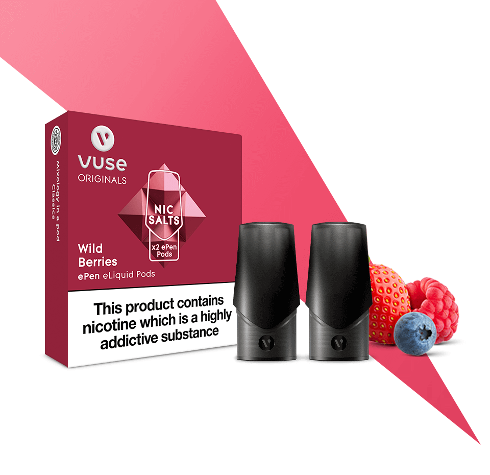 Wild Berries Nic Salts E-Liquid Pods | Vape Pods | Vuse UK