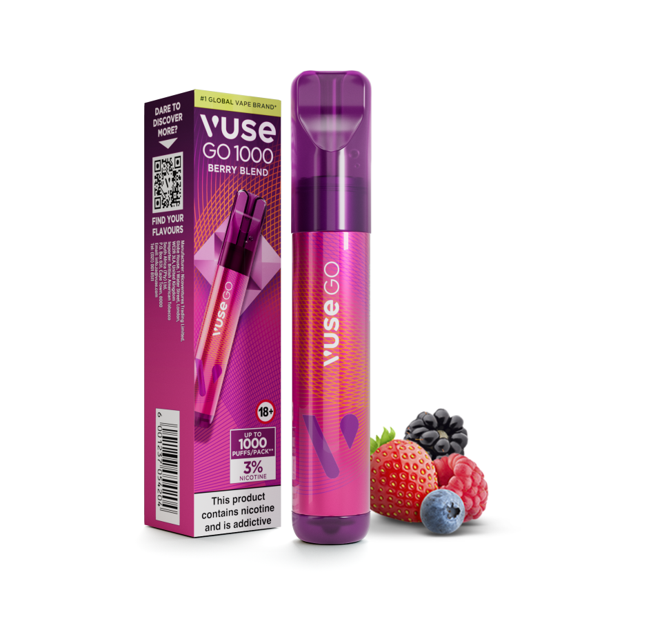 vuse go 5000 berry blend 1000 Sabor:STRAWBERRY BANANA Do Geek Bars Contain eclub_void