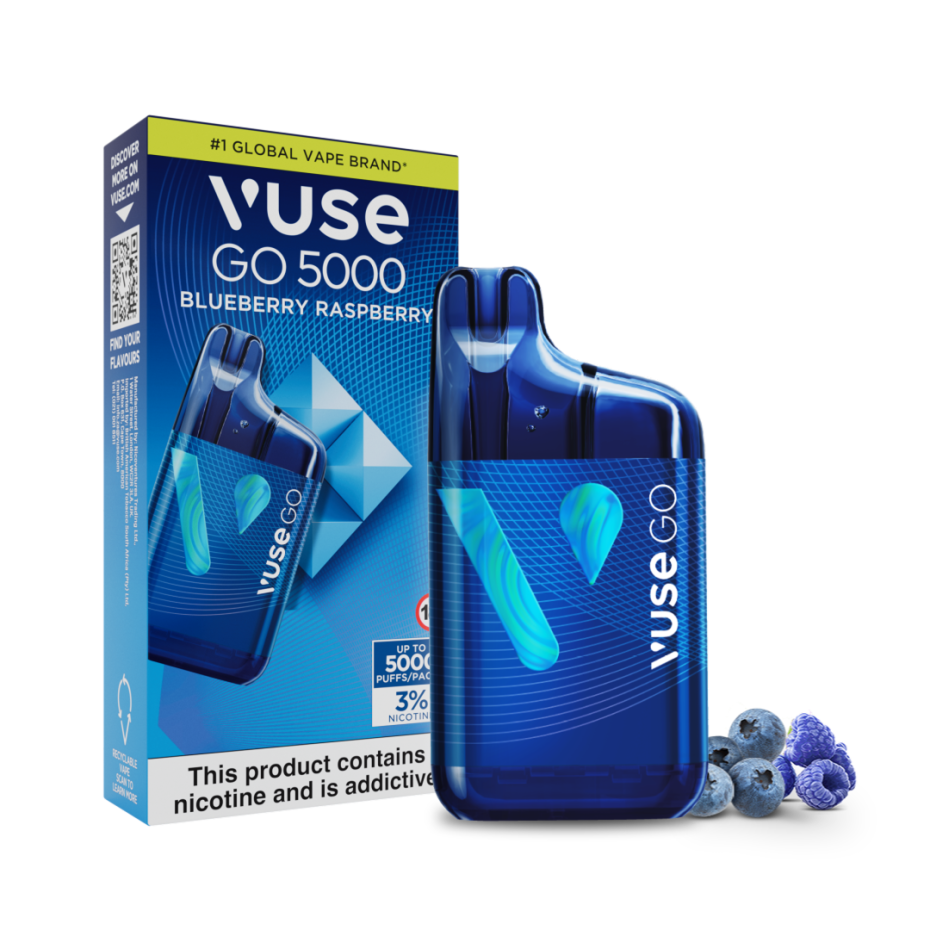 vuse go 5000 blue raspberry Buy Choose Flavor:Banana Taffy Freeze Geek Bar Pulse – Battery-included