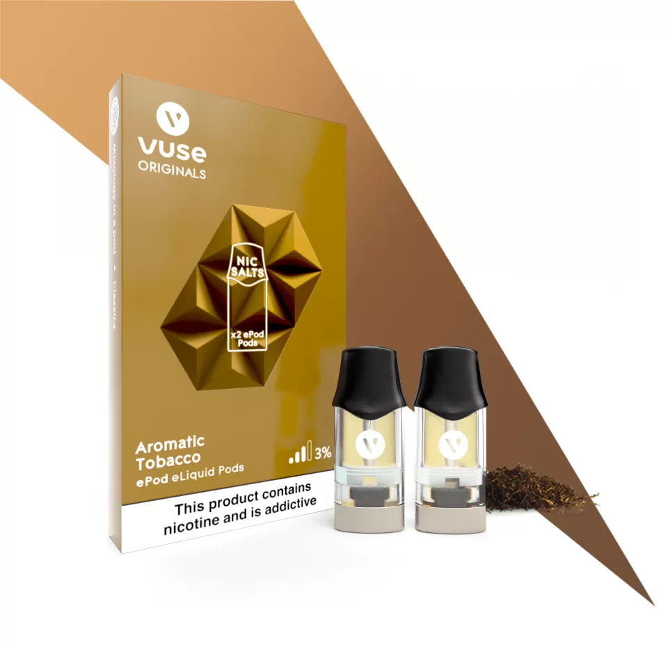 Buy Vuse Aromatic Tobacco ePod Flavour Now Online Vuse SA